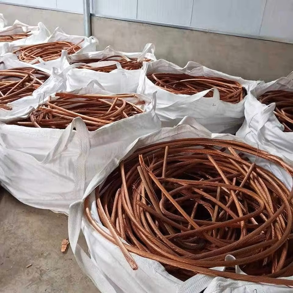 COPPER WIRE SCRAP (Millberry) with a purity ranging from 99.98% to 99.99%.