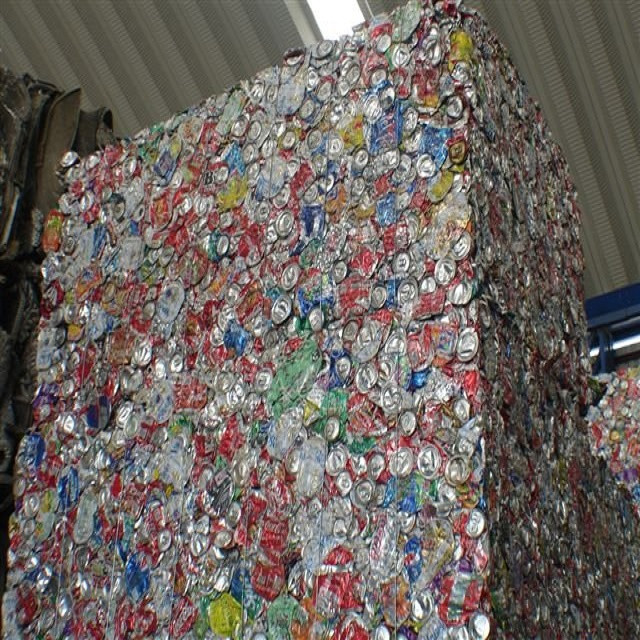 UBC Aluminum Scrap – Used aluminum beverage cans from UBC in various colors