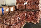 COPPER WIRE SCRAP (Millberry) with a purity ranging from 99.98% to 99.99%.